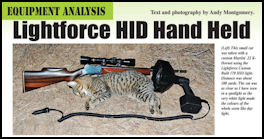 Lightforce HID Handheld Light - page 112 Issue 77 (click the pic for an enlarged view)